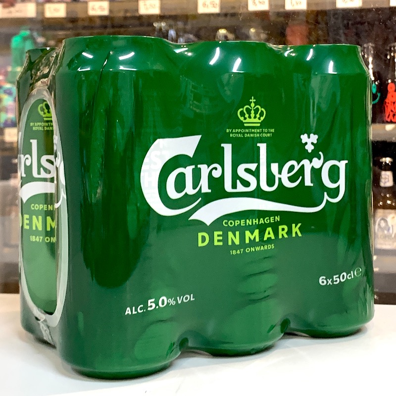 CARLSBERG-BIERE BOITE x6