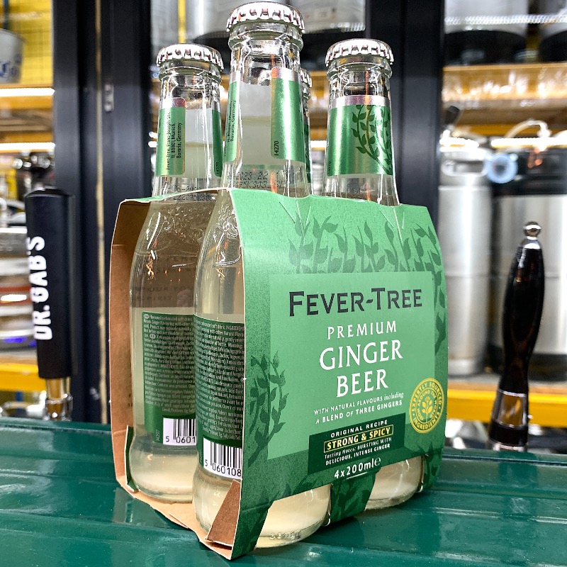 FEVER TREE GINGER BEER x4