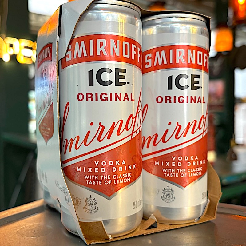 SMIRNOFF ICE CAN x4