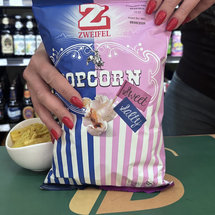 POP CORN SWEET, SALTY